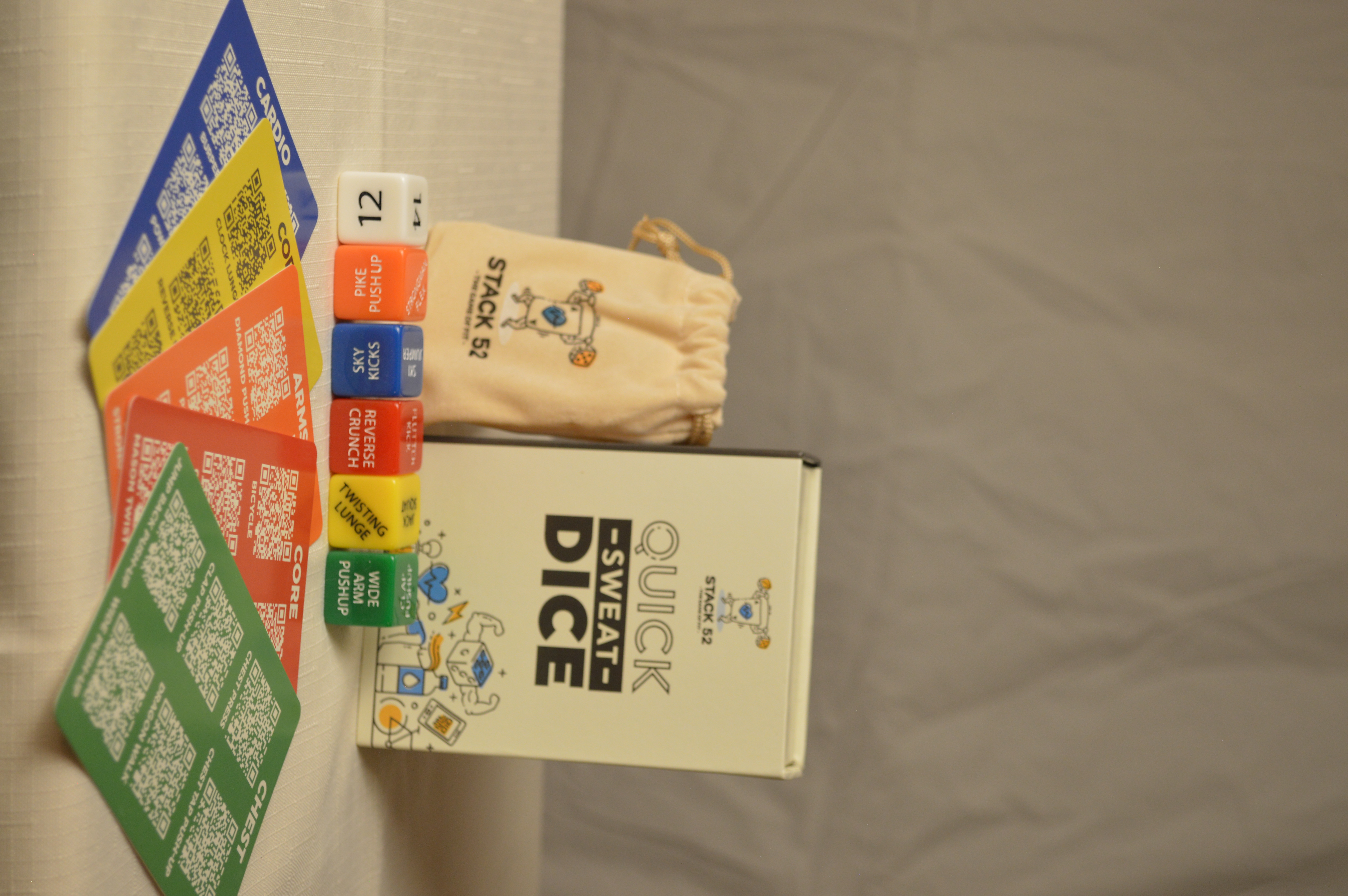 Workout dice game